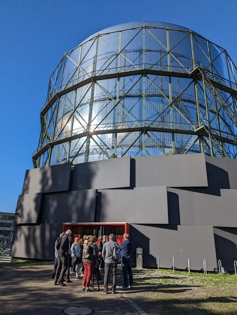 Ausflug zum Gasometer nach Pforzheim