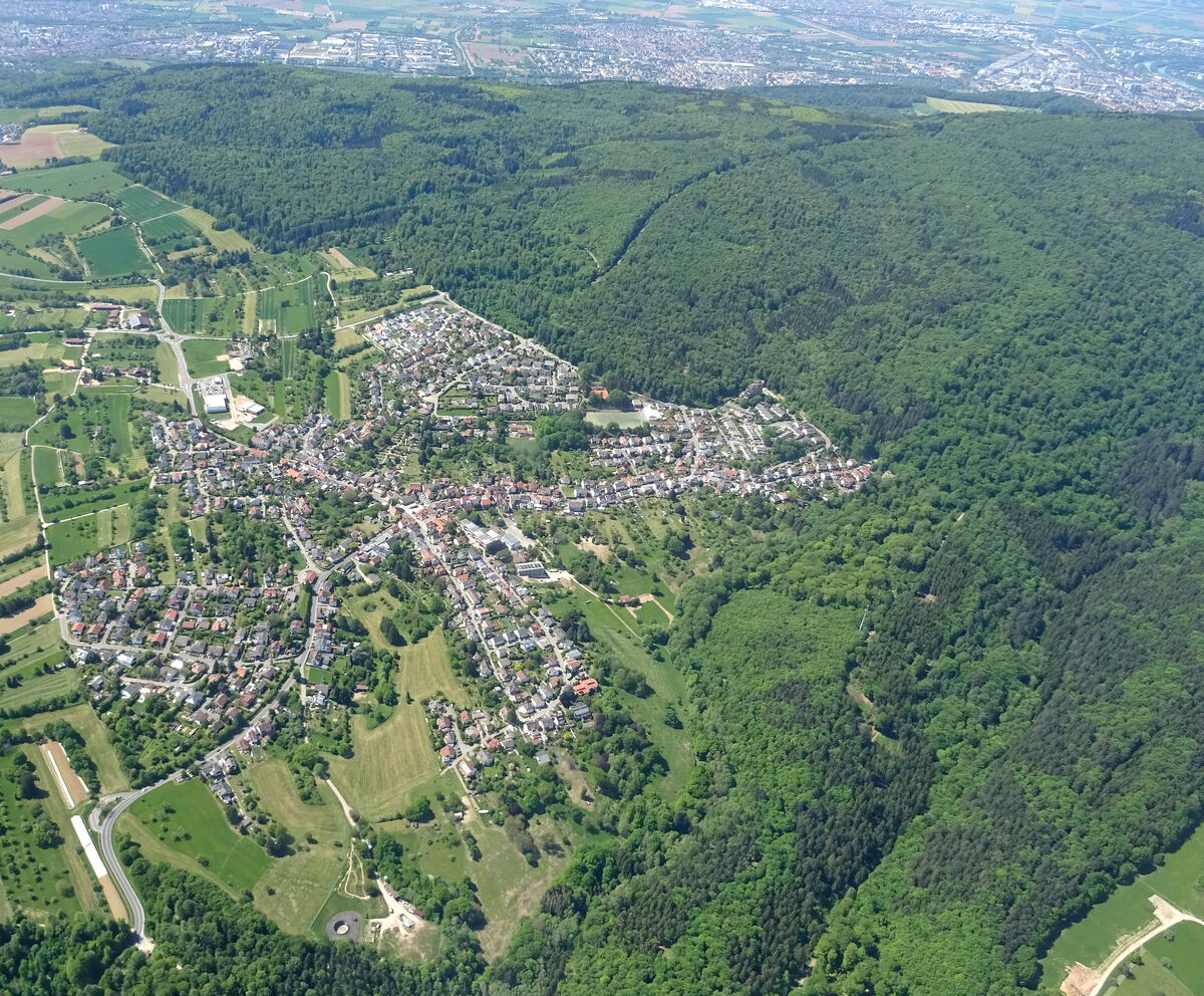 Gaiberg von Ost nach West